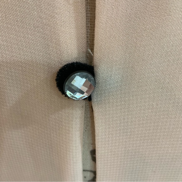 Teen Vogue for Macy's Style Lab Cocktail Dress- Sz MED side cut out Color blush - Picture 10 of 11